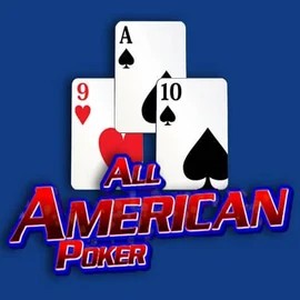 Table Games logo of All American Poker from RTG (Reel Time Gaming) at Wild Robin Casino