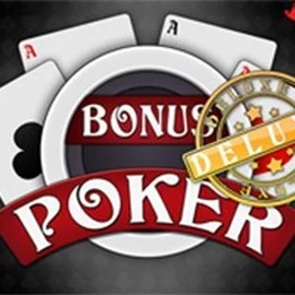 Bonus Poker Deluxe - 3 Hands slot icon by RTG (Reel Time Gaming), available at Wild Robin Casino
