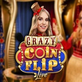 Crazy Coin Flip casino game by Evolution – featured logo at Wild Robin Casino