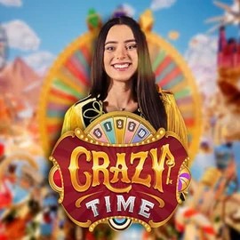 Crazy Time by Evolution, showcased at wildsrobin.de – game logo