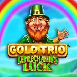 Gold Trio Leprechaun's Luck slot visual from Playtech available on wildsrobin.de