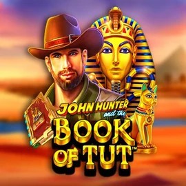 John Hunter and the Book of Tut online game logo by Pragmatic Play on wildsrobin.de